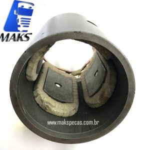 CPKB012 - Carcaça polar completa para motor de arranque modelo KB para aplicação Bosch ou Delco Remy.