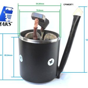 CPM62671 - Carcaça polar completa  para motor de partida Mitsubishi M008T62671 24V. Aplicação MAN - VW