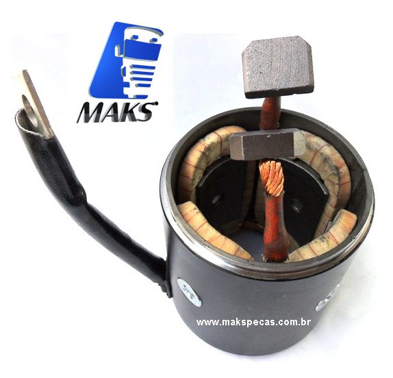 CPM62671 - Carcaça polar completa  para motor de partida Mitsubishi M008T62671 24V. Aplicação MAN - VW