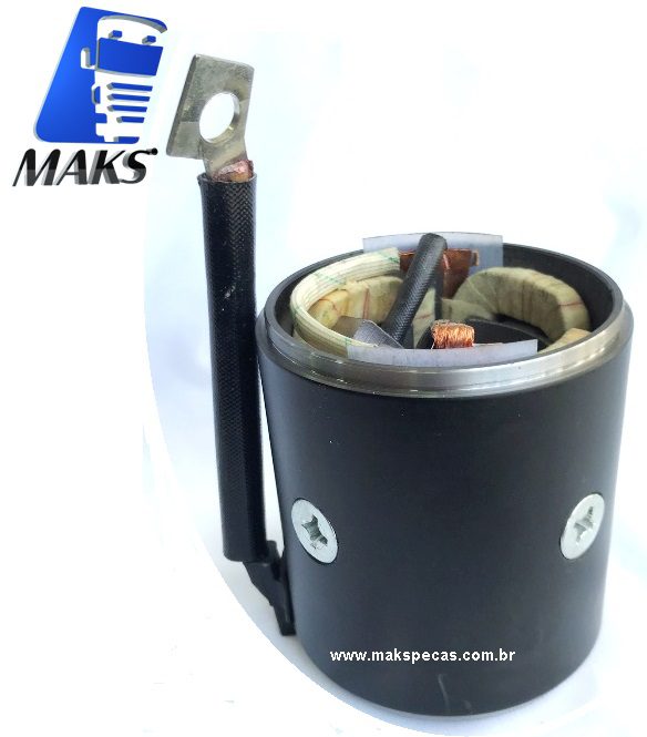 CPM8671 - Carcaça polar completa  para motor de partida Mitsubishi Mitsubishi M008T60871, M008T62471, 24V. Aplicação Caterpillar 10R7586, 1252988, 2724774, VOLVO, MAN, VW, OUTROS