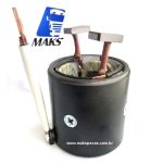 CPMI472 - Carcaça polar completa para motor de partida Mitsubishi Série M9 7,5KW 24V. Diversas aplicações, consulte a lista abaixo.