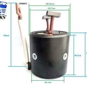 CPMI472 - Carcaça polar completa para motor de partida Mitsubishi Série M9 7,5KW 24V. Diversas aplicações, consulte a lista abaixo.