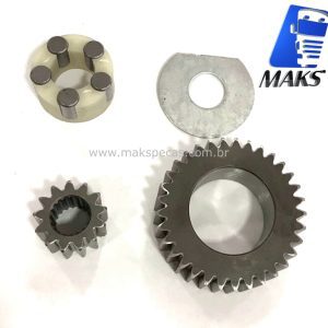 ENG7410 - Kit engrenagens da planetária para motor de arranque modelo Denso 2280007410 24V 7.8KW , John Deere, outros.
