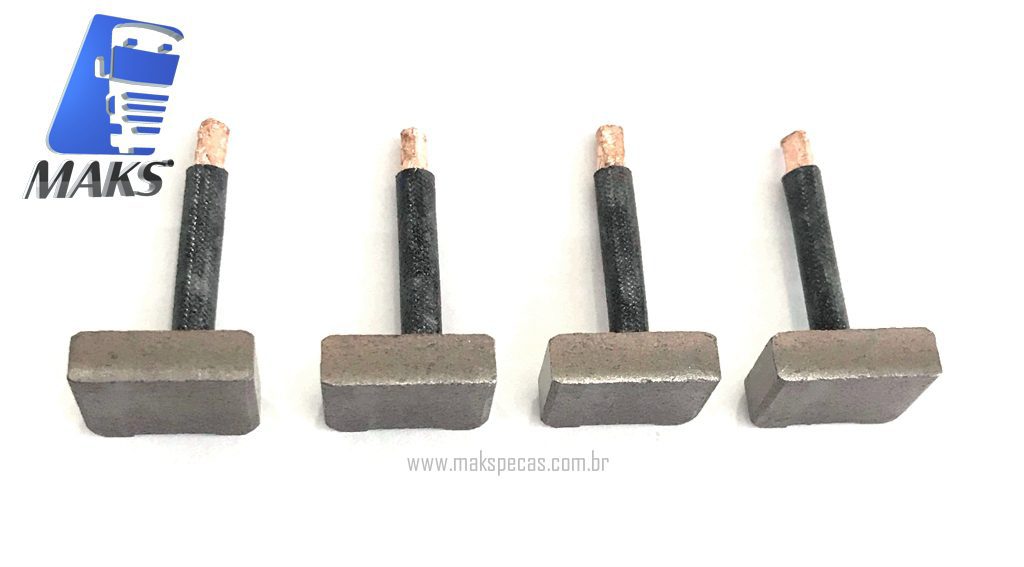 ESC478 - Jogo de escovas, motor de arranque Delco Remy 8200478 29MT - Ford/ VW/ Cummins