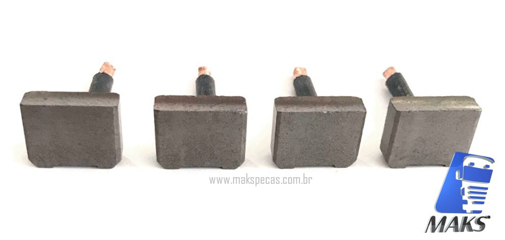 ESC478 - Jogo de escovas, motor de arranque Delco Remy 8200478 29MT - Ford/ VW/ Cummins