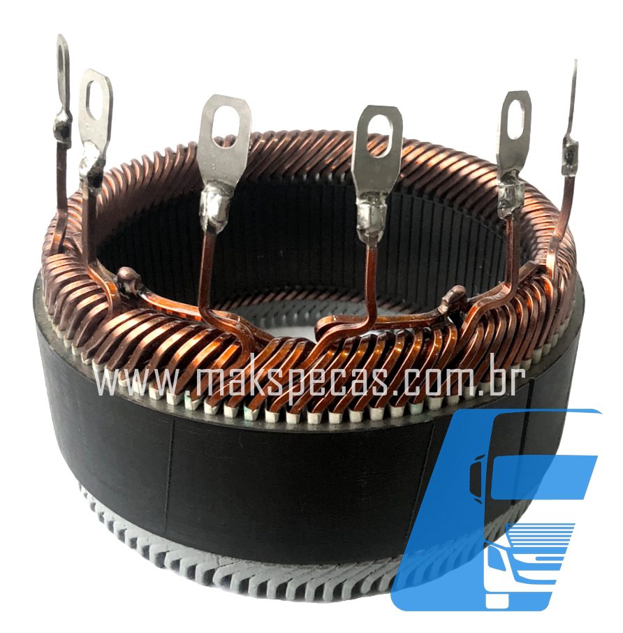 EST680 - Estator alternador Denso 0210800680 24V 15A, Caterpillar 249-0313