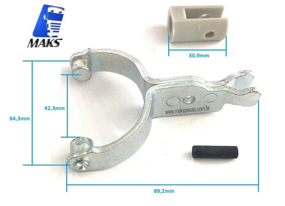 GFM20171 - Garfo de acionamento para motor de arranque modelo Mitsubishi M009T20171 24V 5,5kW.