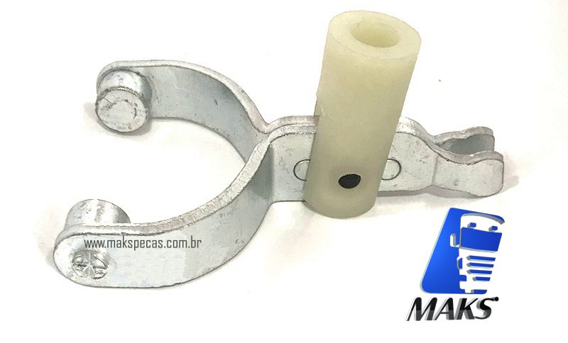 GFM472 - Garfo de acionamento para motor de arranque modelo Mitsubishi Série M9 7,5KW 24V (grande), diversas aplicações: