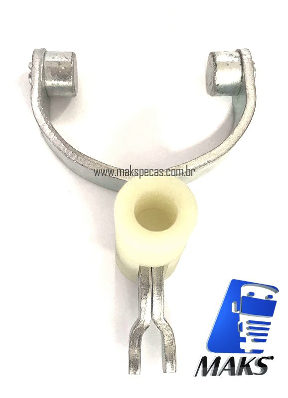 GFM472 - Garfo de acionamento para motor de arranque modelo Mitsubishi Série M9 7,5KW 24V (grande), diversas aplicações: