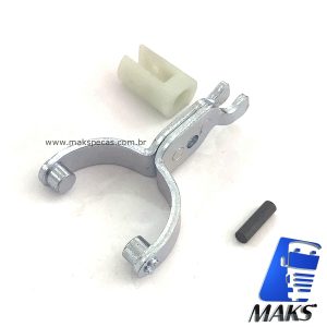 GFM871 - Garfo de acionamento para motor de arranque modelo Mitsubishi série M8, 5,0kW, 24V. Volvo, MAN, VW, Caterpillar, outros.