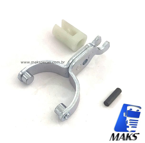 GFM871 - Garfo de acionamento para motor de arranque modelo Mitsubishi série M8, 5,0kW, 24V. Volvo, MAN, VW, Caterpillar, outros.
