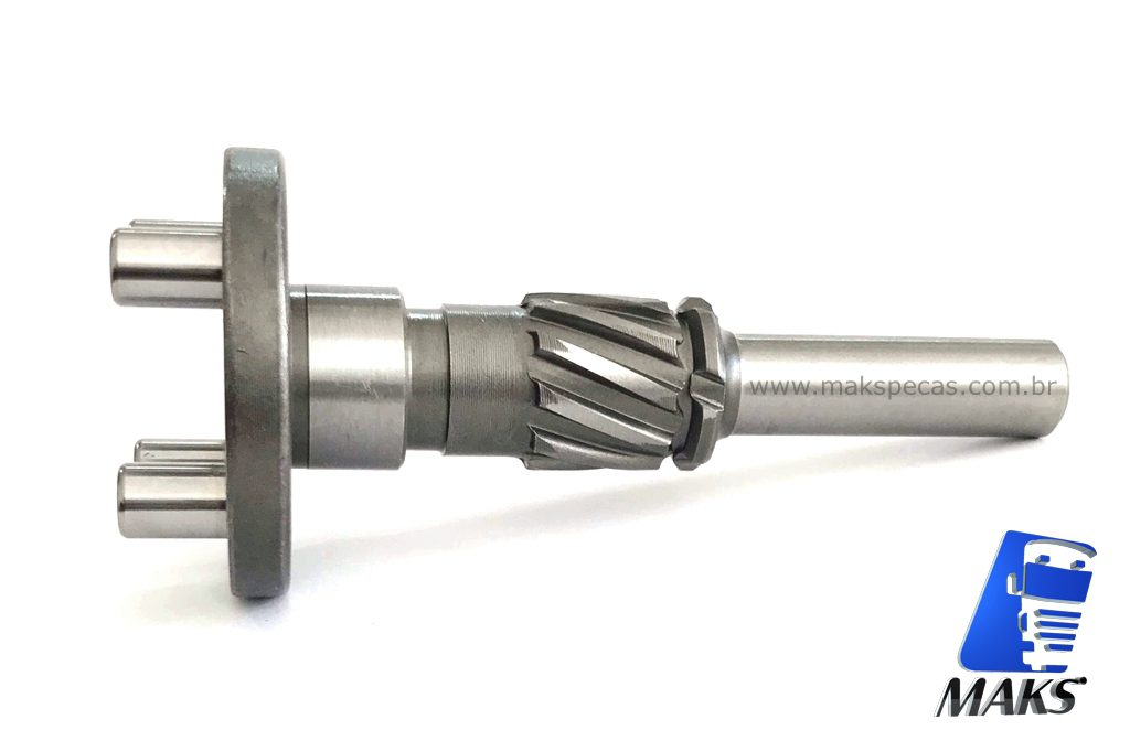 EX62671 - Eixo da planetária para motor de partida Mitsubishi Série M8 5,0KW