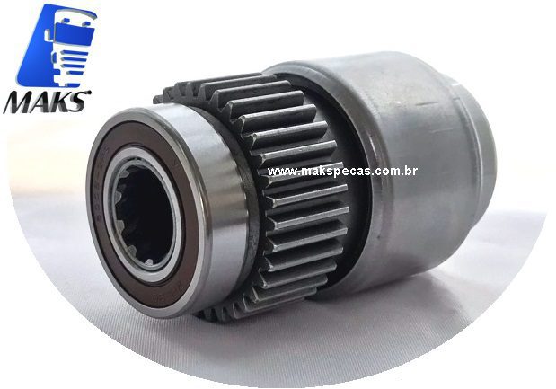 IMPD7550 - ​ Impulsor motor de arranque tipo Denso N940, 2280007550, STR70278, aplicação Iveco Cursor/outros diversos mod. Denso.