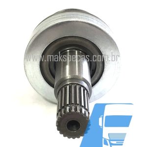 IMPM2000 - Impulsor mod Mitsubishi M191X94271 ZEM-2000 para motor de partida modelo Mitsubishi M008T80472 24V, 3.2 kW, 11 dentes CW, aplicação Caterpillar.