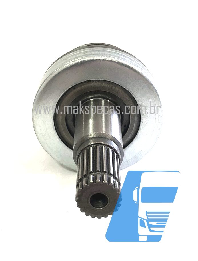 IMPM2000 - Impulsor mod Mitsubishi M191X94271 ZEM-2000 para motor de partida modelo Mitsubishi M008T80472 24V, 3.2 kW, 11 dentes CW, aplicação Caterpillar.