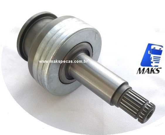 IMPM887 - Impulsor (eixo de fricção) para motor de partida Mitsubishi Série M8 5,0KW, eixo 20mm