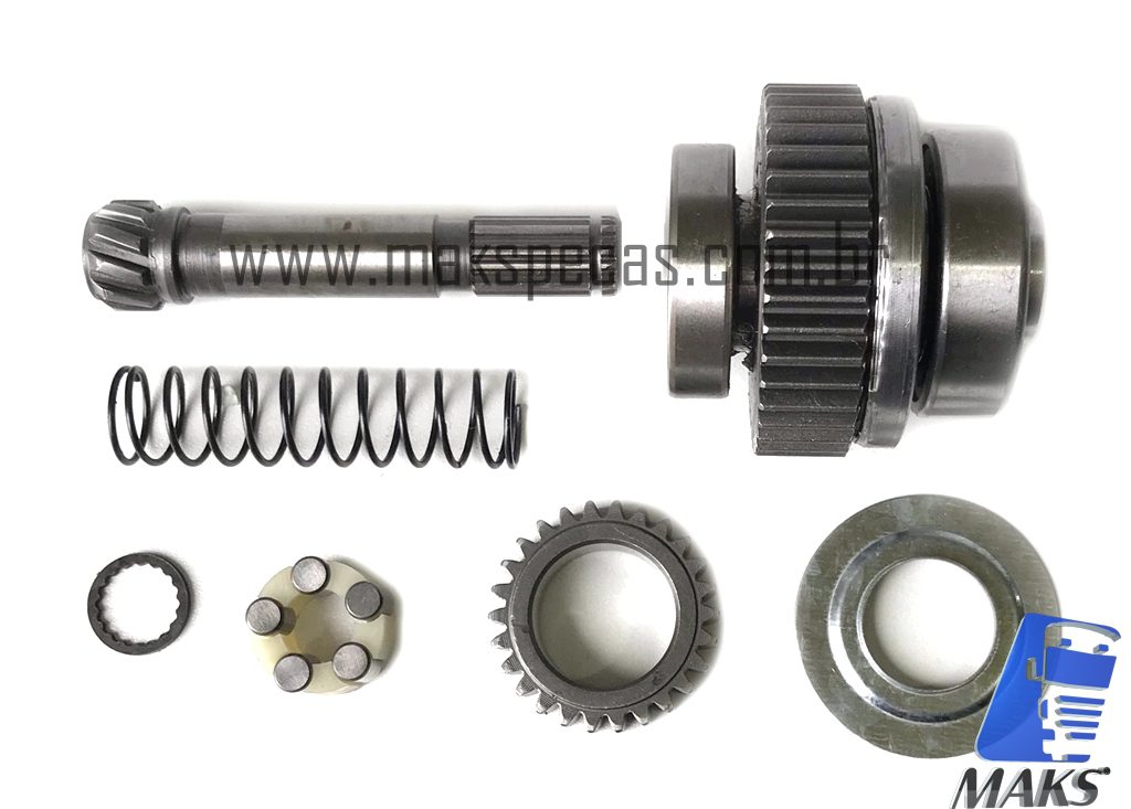 KPD664 - Kit planetária ( sem impulsor ) para motor de arranque modelo Denso 228000-0664 12V 1,4 KW 9 dentes CW aplicação KUBOTA , BOBCAT, BOMAG , CASE