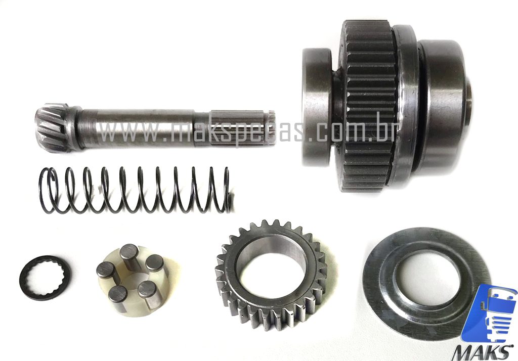 KPD664 - Kit planetária ( sem impulsor ) para motor de arranque modelo Denso 228000-0664 12V 1,4 KW 9 dentes CW aplicação KUBOTA , BOBCAT, BOMAG , CASE