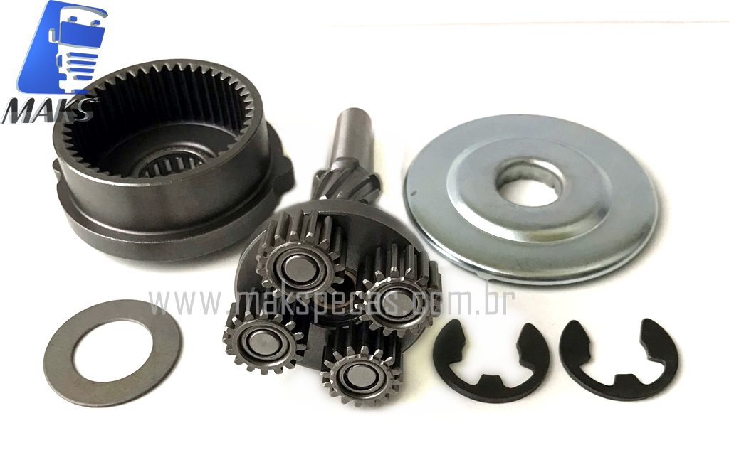 KPM71871 - Kit planetária ( sem impulsor ) para motor de arranque modelo Mitsubishi M008T71871 12V 2.5 kW, 9 dentes