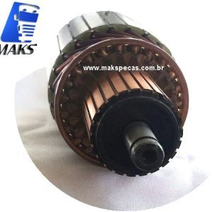 IND002S - Induzido mod 2004 015 007 , para motor de partida Bosch 0001261002 Scania Série 3/4/5