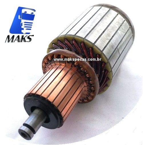 IND039 - Induzido Partida Bosch 24V MBB Atego 1218, 1718, 2425, Axor 2831