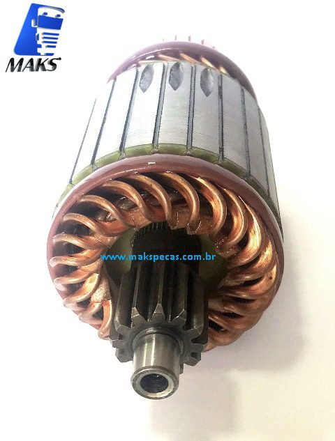 IND29MT24 - Induzido motor de partida mod DR 10515834 aplic motor part Delco Remy 29MT 24V diversos