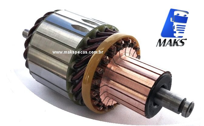 IND436 - Induzido para motor de arranque modelo Bosch EV 0001223010, 0001223505 Ford /Cummins 12V