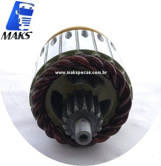 IND436 - Induzido para motor de arranque modelo Bosch EV 0001223010, 0001223505 Ford /Cummins 12V