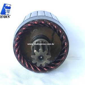IND5641 - Induzido para motor de Partida tipo Denso 24V, 4,5Kw, 10dentes. Aplicação Iveco Stralis 2995138/ 42498714/ 99432760/ Lucas LRS01957/ LRS1957