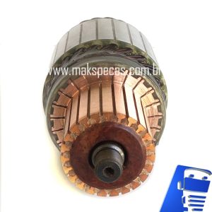 IND5740 - Induzido motor de partida modelo Denso 4280005741 12V, 2.7kW, 10 dentes CW, aplicação John Deere