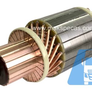 IND7171- Induzido partida modelo Nikko 230007171 24V 7.5Kw, 15 dentes. Mitsubishi S12R S16R 15T