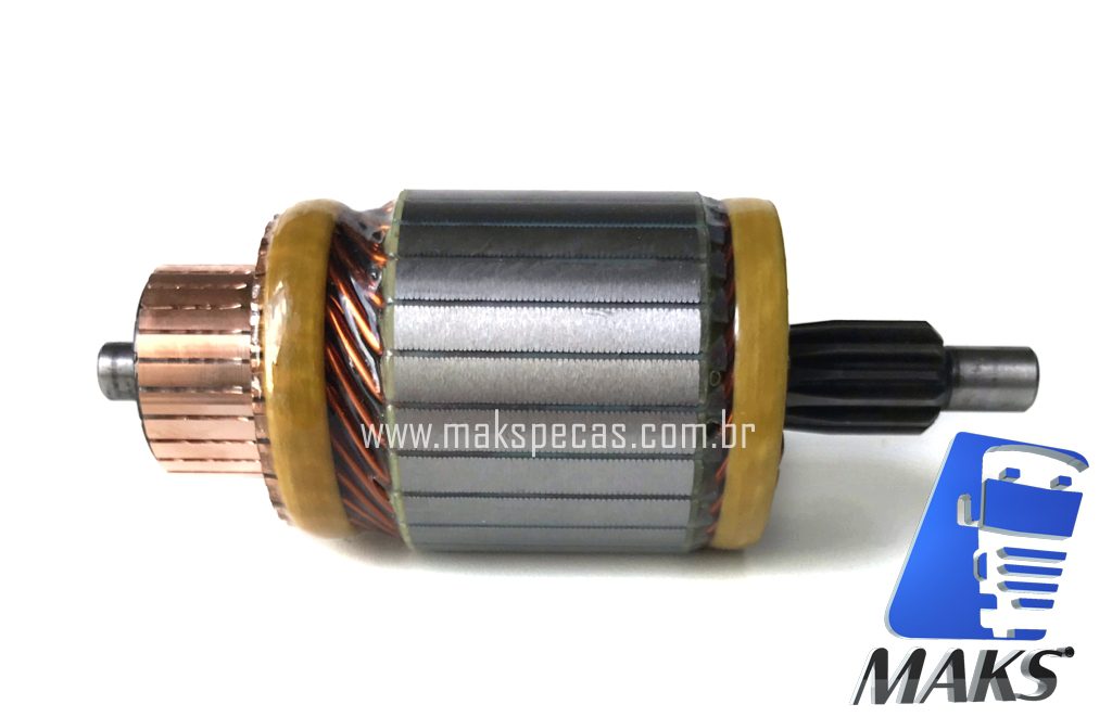 INDM71871 - Induzido para motor de arranque modelo Mitsubishi M008T71871 12V 2.5 kW, 9 dentes