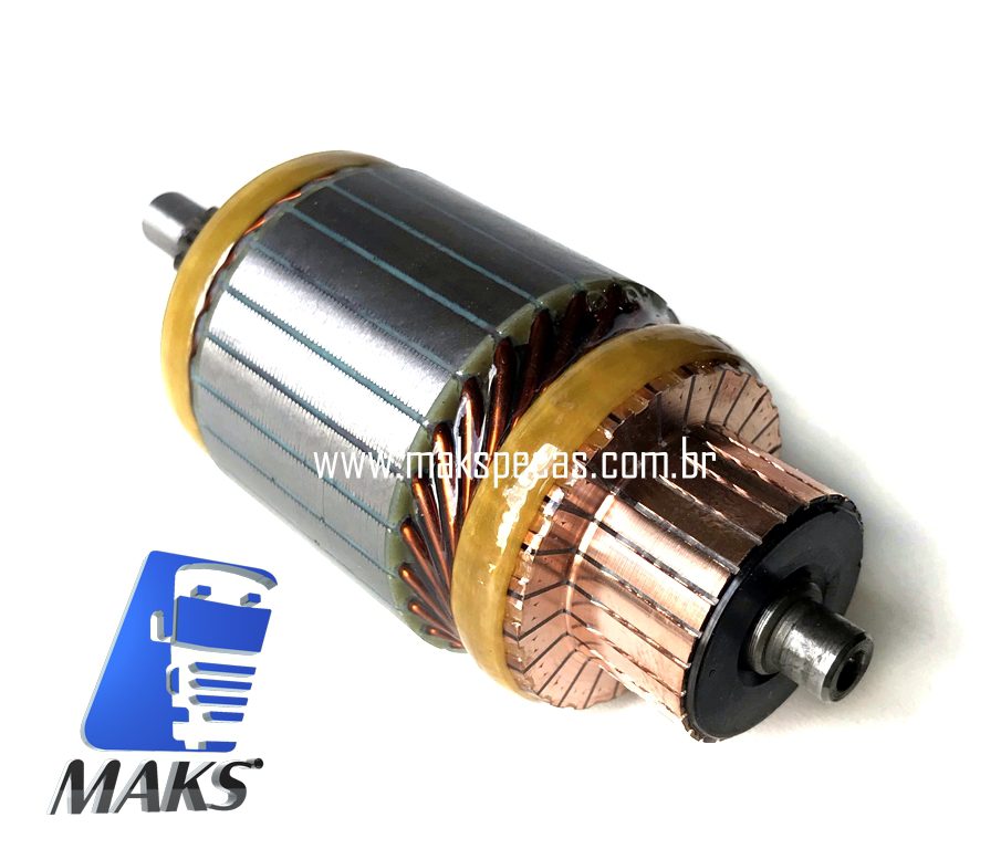 INDM71871 - Induzido para motor de arranque modelo Mitsubishi M008T71871 12V 2.5 kW, 9 dentes