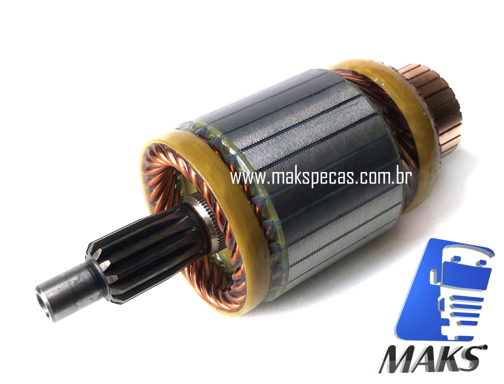 INDM71871 - Induzido para motor de arranque modelo Mitsubishi M008T71871 12V 2.5 kW, 9 dentes