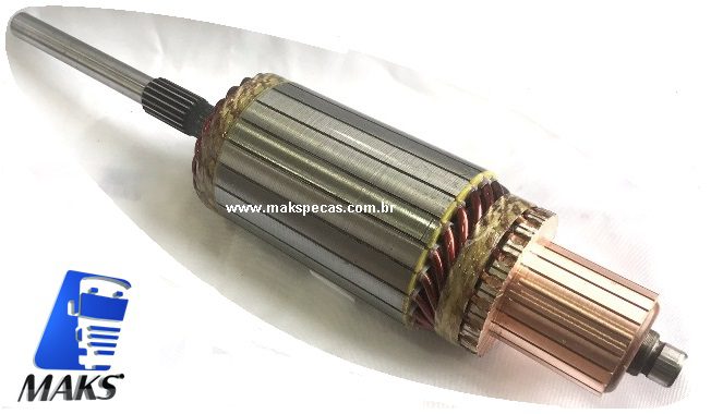 INDJE12 -  Induzido para motor de arranque tipo Bosch JE 12V 9000453067, aplicação MBB