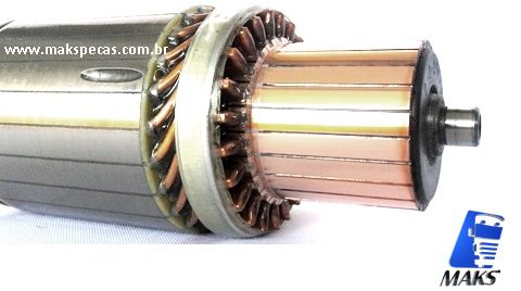 INDM171 - Induzido para motor de partida Mitsubishi Série M9 5,5Kw 24V. Diversas aplicações, confira a lista abaixo.