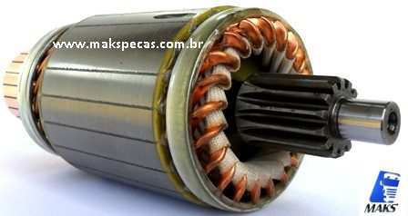 INDM472 - Induzido para motor de partida Mitsubishi Série M9 7,5KW 24V, Mercedes Benz, Isuzu, Jonh Deere