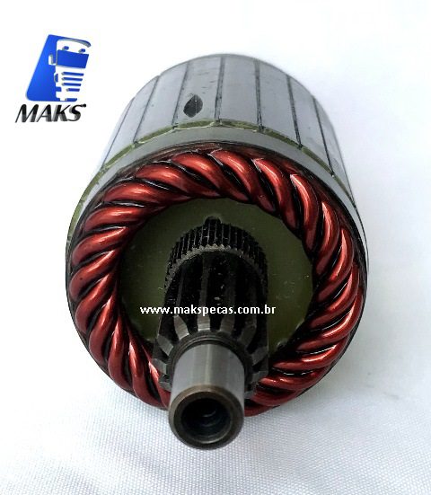 INDM8 - Induzido Mitsubishi série M8 5.0Kw  24V, Volvo, VW, MAN, Caterpillar, outros, tipo M008T60871
