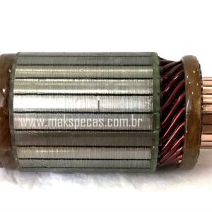 INDM8671 - Induzido partida Mitsubishi M008T61671. Aplicação Iveco 504025884 24V 10 dentes. Lester 30221.
