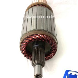 INDM8671 - Induzido partida Mitsubishi M008T61671. Aplicação Iveco 504025884 24V 10 dentes. Lester 30221.