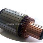 INDS4 - Induzido mod Bosch 6033AD5025/ 6033AD5148/ DAF 1658732 para motor  partida tipo Bosch 0001241001 scania Série 3/4/5