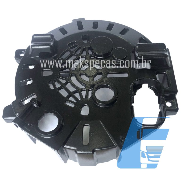 CAP8165 - Tampa de fechamento traseiro para alternador modelo Prestolite 53160023, 24V, 150A, aplicação Scania 2448165