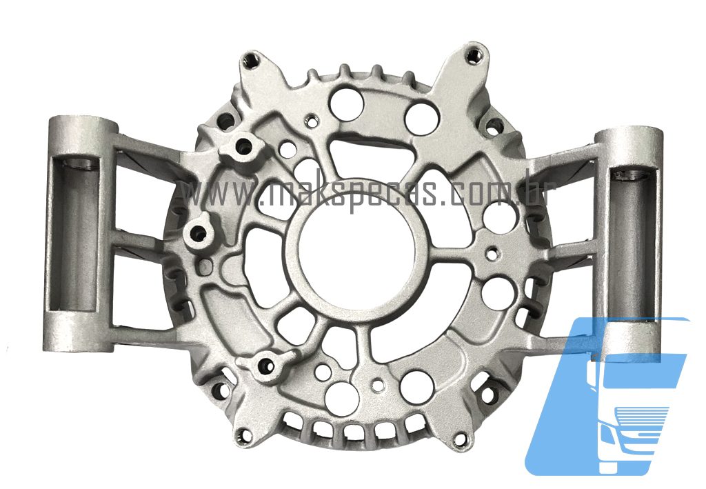 TT297 - Mancal traseiro para alternador modelo Bosch 0124655297, 0124655076 24V 120A, Caterpillar 3445081, Perkins T412091