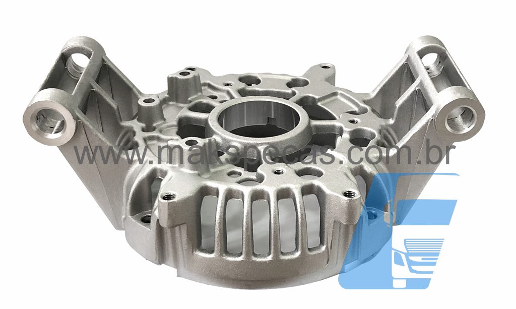 TT297 - Mancal traseiro para alternador modelo Bosch 0124655297, 0124655076 24V 120A, Caterpillar 3445081, Perkins T412091