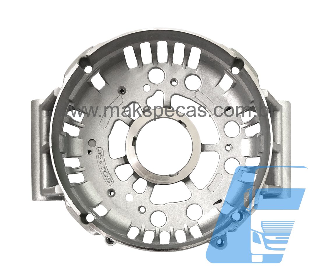 TT297 - Mancal traseiro para alternador modelo Bosch 0124655297, 0124655076 24V 120A, Caterpillar 3445081, Perkins T412091