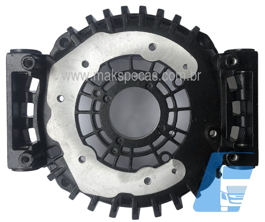 TT8165 - Mancal traseiro para alternador modelo Prestolite 53160023, 24V, 150A, aplicação Scania 2448165