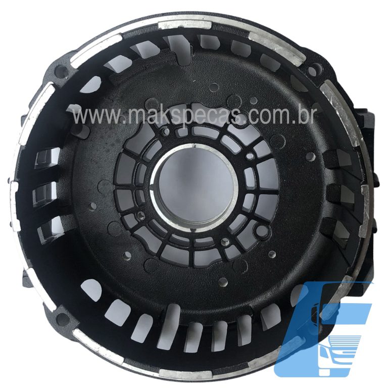 TT8165 - Mancal traseiro para alternador modelo Prestolite 53160023, 24V, 150A, aplicação Scania 2448165