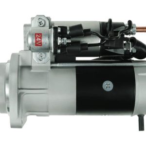 M8T61671 - Motor de arranque tipo Mitsubishi M008T61671. Aplicação Iveco 504025884 24V 10 dentes. Lester 30221.