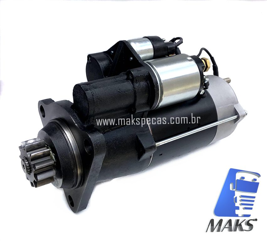 MPB501 - Motor de partida tipo Bosch 0001340501 24V 8.4 kW aplicação em motores MTU, Liebherr