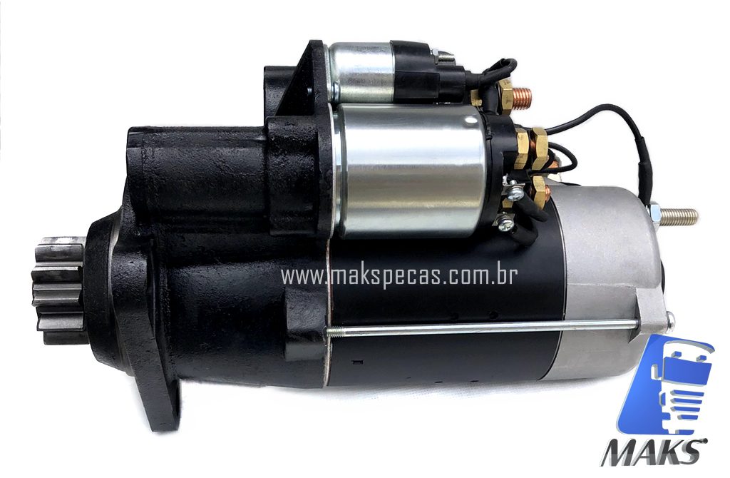 MPB501 - Motor de partida tipo Bosch 0001340501 24V 8.4 kW aplicação em motores MTU, Liebherr